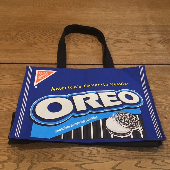 Handbags - OREO cotton canvas tote bag
